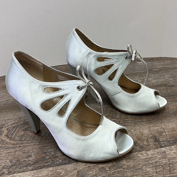NEW Seychelles ‘I DO lll’ Mint Sprig Heels Size 11 - Picture 3 of 13